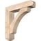 Ekena Millwork Legacy Craftsman Smooth Bracket w/ Offset Brace, Douglas Fir, 7 1/2"W x 34"D x 34"H BKT0806X34X34LEC04SDF - alternate 1